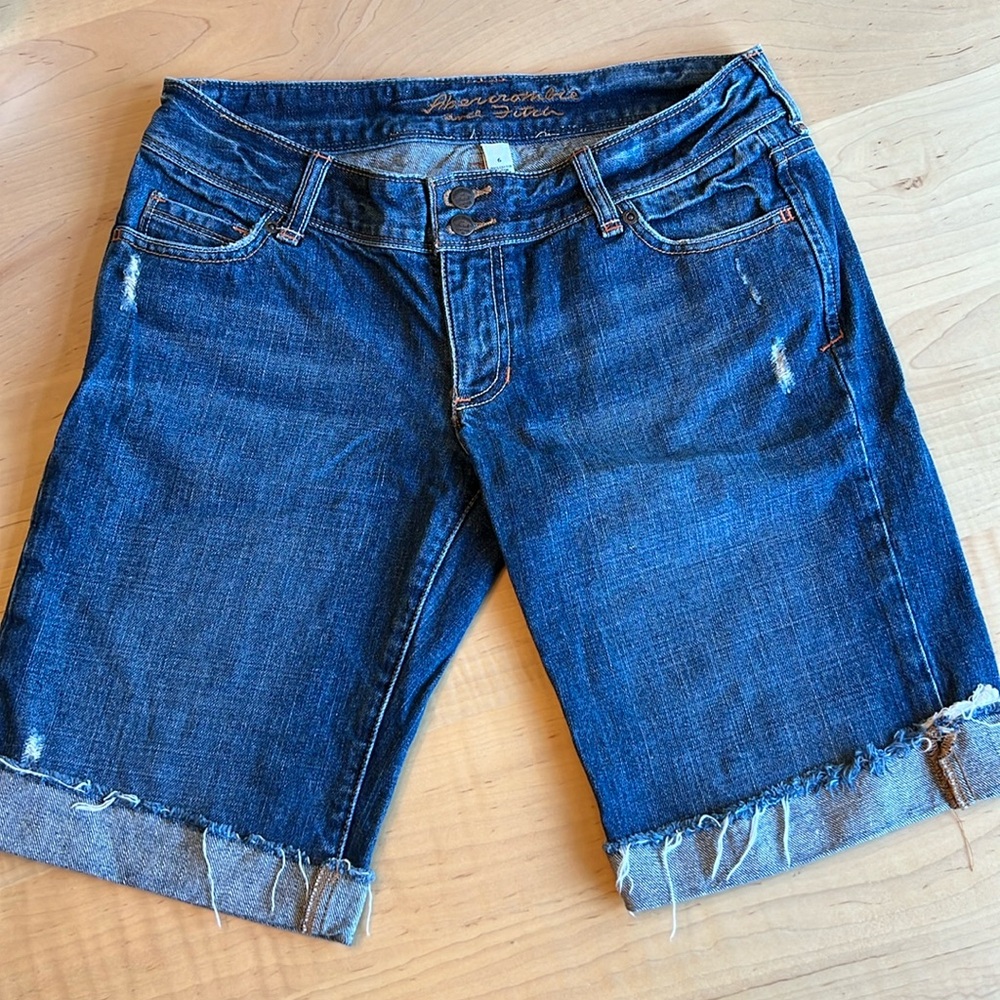 ABERCROMBIE and FITCH Denim Shorts Cut Offs